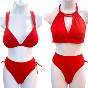 Gibson Latimer Red Bikini Set